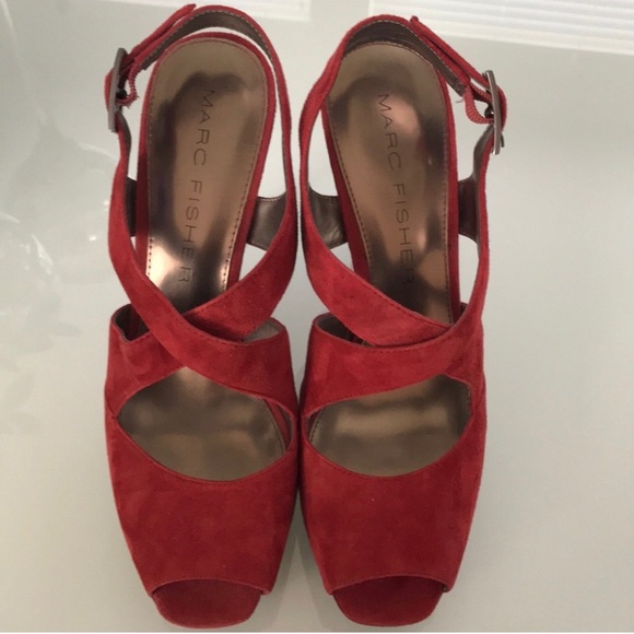 Marc Fisher NEW Suede Heels 👠 - Picture 3 of 5